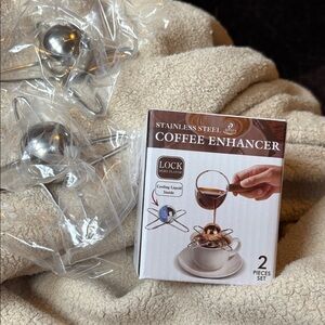 Stainless Steel Coffee Enhancer - 2 Piece Set
